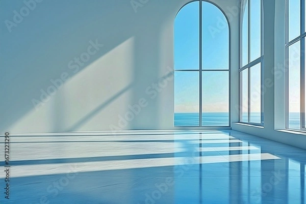 Obraz 窓から海が見える部屋
