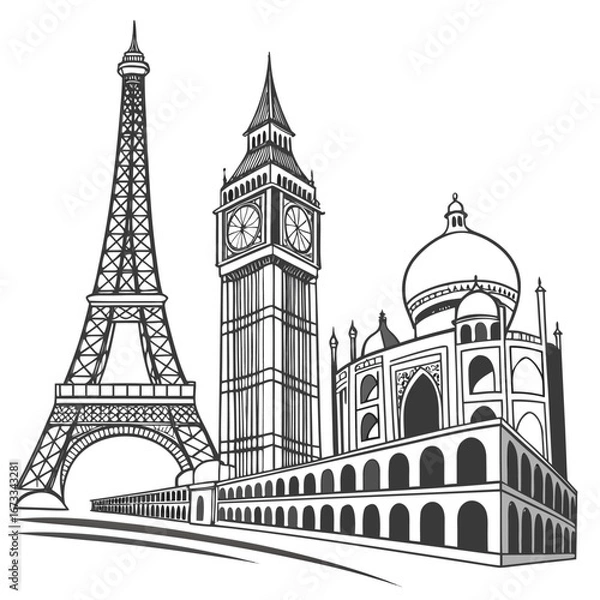 Obraz paris eiffel tower