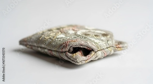 Obraz gold earrings with diamonds