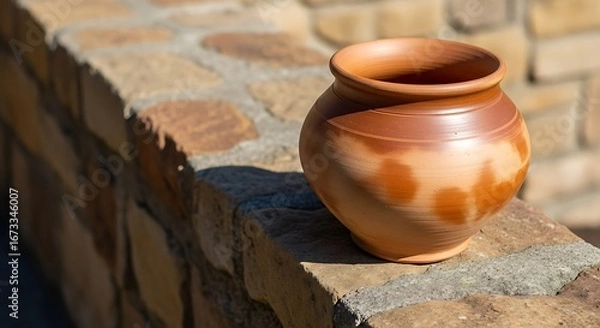 Obraz old clay pot
