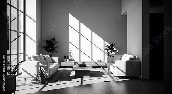 Obraz modern interior design
