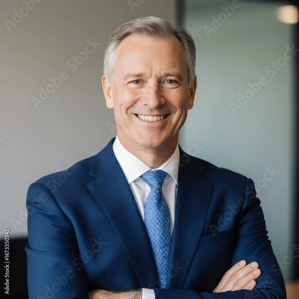 Obraz portrait of businessman