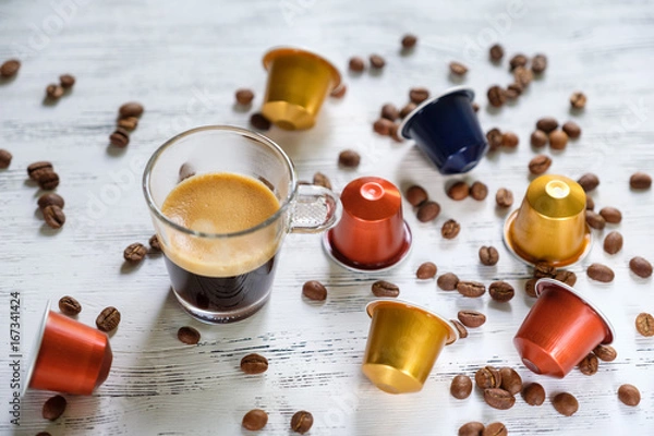 Obraz Cup of espresso coffee
