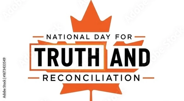 Fototapeta National Day for Truth and Reconciliation Commemorating a Journey of Healing and Understanding