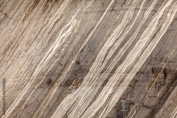 Fototapeta Background image - marble structure on a cut