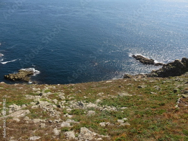 Fototapeta Pointe du Raz, Plogoff, Finistère, Bretagne, France, Grand Site de France