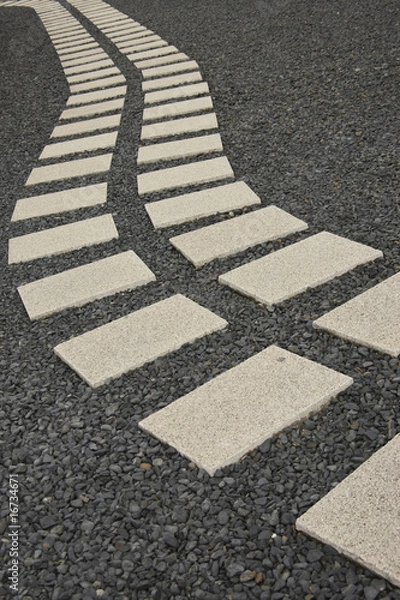 Fototapeta 飛び石