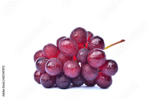 Obraz grapes isolated on white background