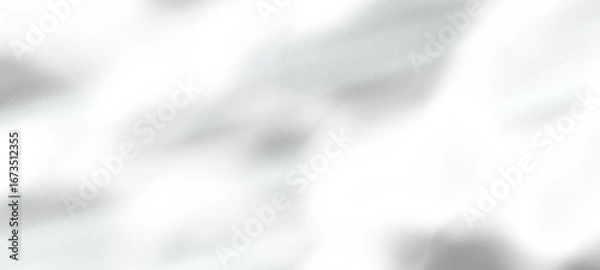 Fototapeta An abstract background with an organic shadow cast over a white textured wall