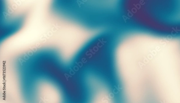 Fototapeta 4K Digital grainy gradient with a colorful soft noise effect. A unique blend of vintage vibes and lo-fi VHS Glitch Texture.