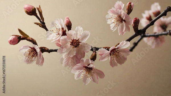 Fototapeta Delicate Pink Cherry Blossoms
