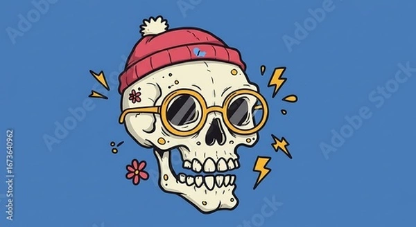 Obraz Groovy Bones & Bold Hues