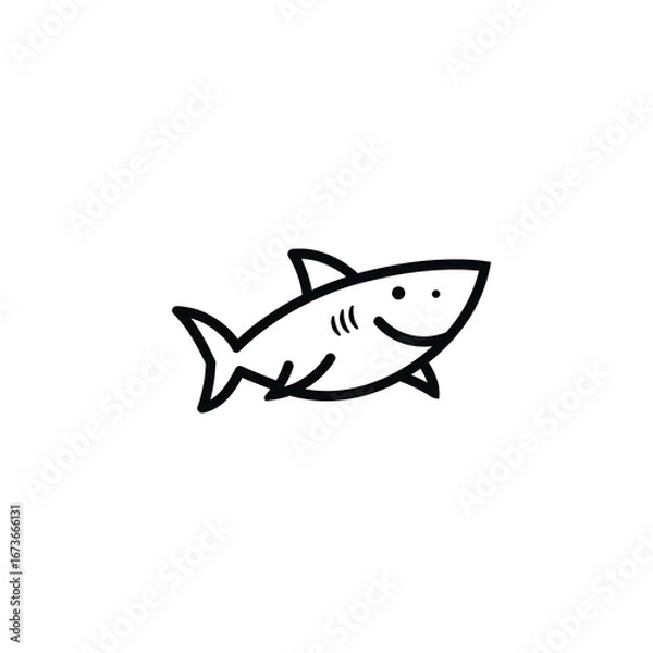 Obraz Smiling Jaws, Ink Embrace