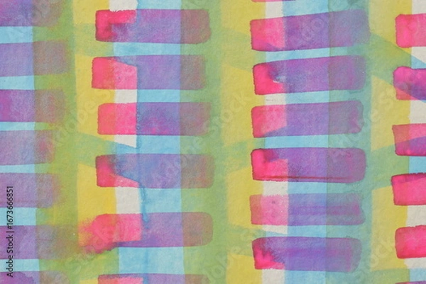Obraz PINK RECTANGLE ABSTRACT NO.2