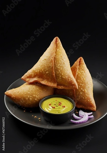 Obraz Golden Hour Samosas