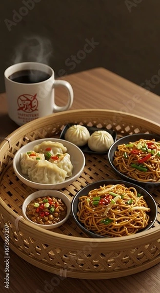 Obraz Steam & Spice Serenade