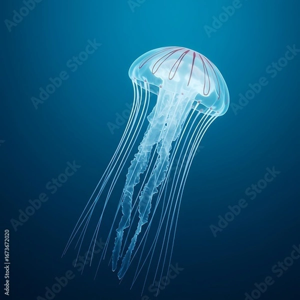 Fototapeta Chromatic Abyssal Bloom