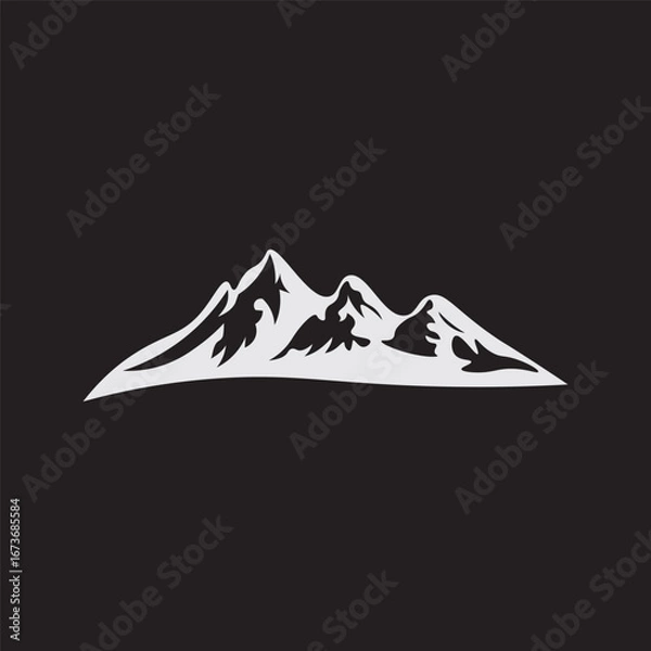 Obraz Mountain Logo Design