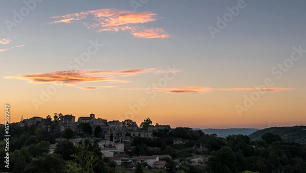 Obraz beautifull view on mountainside
