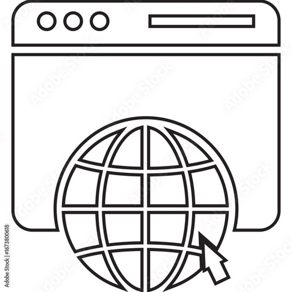 Obraz washing machine icon
