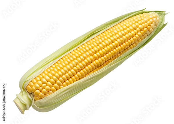 Obraz corn isolated on white background