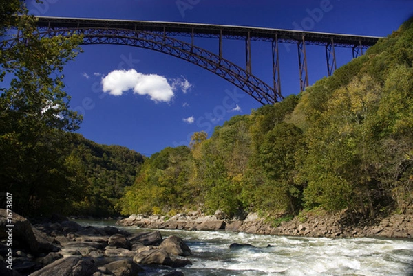Obraz new river gorge bridge 3