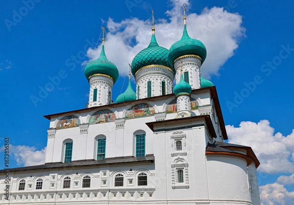 Fototapeta Cathedral of the Entry of the Most Holy Theotokos into the Temple in the Tolga Monastery