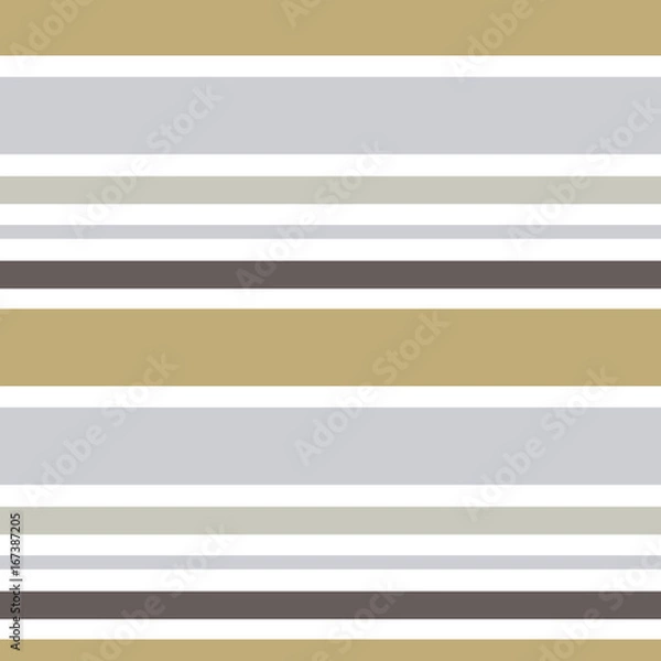 Fototapeta Abstract vector geometric seamless pattern. Horizontal stripes. Monochrome background. Wrapping paper. Print for interior design and fabric. Kids background.
