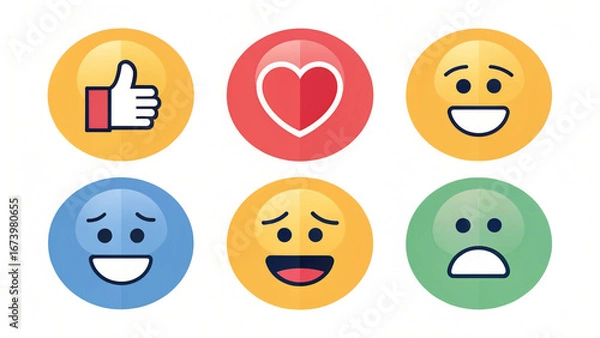 Obraz Smiley Face Thumbs Up Stock Photos | Positive Emoji Images for Happiness and Approval