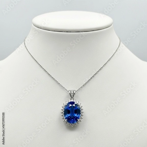 Obraz Sapphire pendant