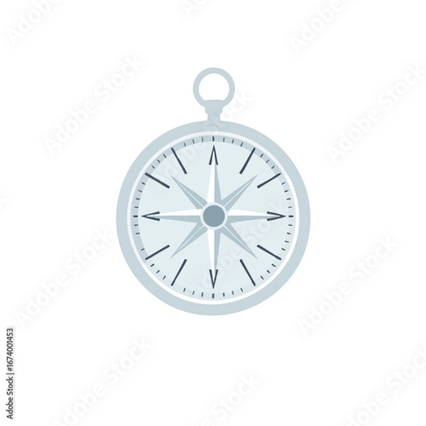 Fototapeta A compass for direction finding or guidance