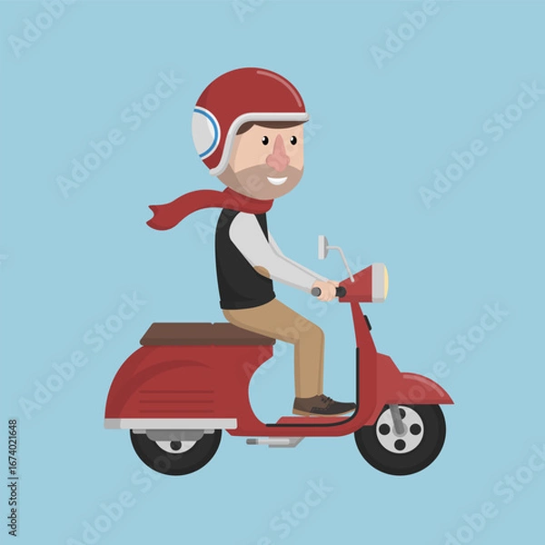 Obraz Businessman concept design illustration vector design