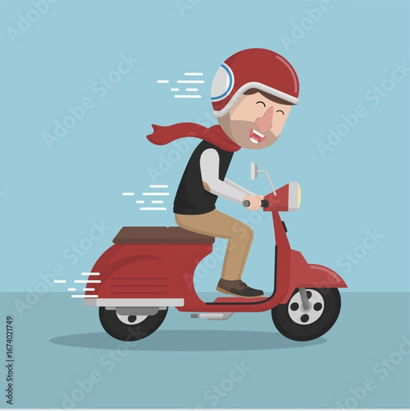 Obraz Businessman concept design illustration vector design