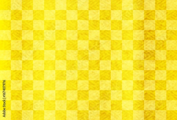 Fototapeta 金　年賀状　和紙　背景