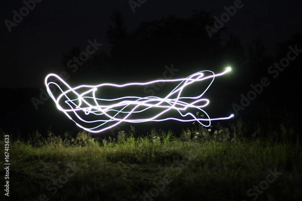 Obraz Lightpainting