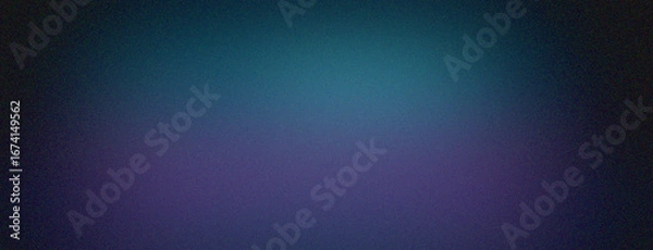 Obraz Abstract gradient background with teal and purple hues