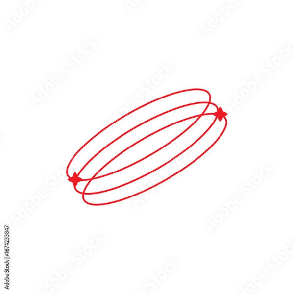 Fototapeta circle aesthetic Element