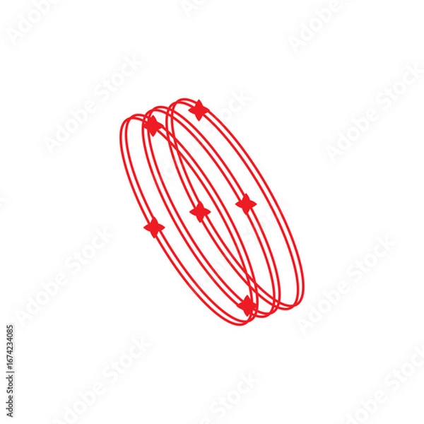 Fototapeta circle aesthetic Element