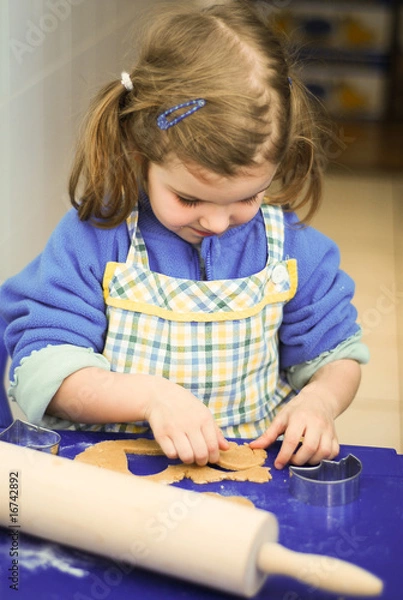 Obraz Gingerbread baking