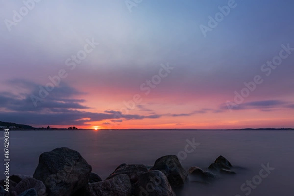 Fototapeta Ostsee am Abend