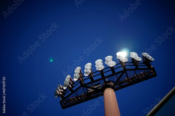 Obraz 野球場の照明