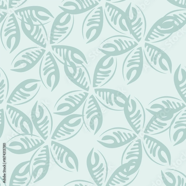 Fototapeta seamless floral pattern