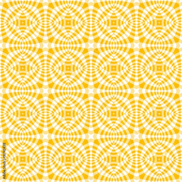 Fototapeta yellow transparent textile pattern