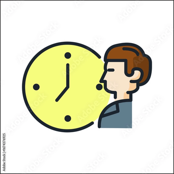 Obraz Line icon Vector illustration design