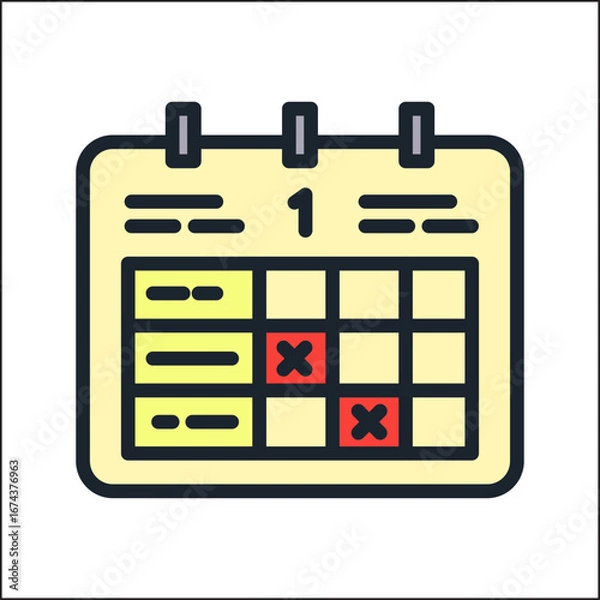 Obraz Line icon Vector illustration design