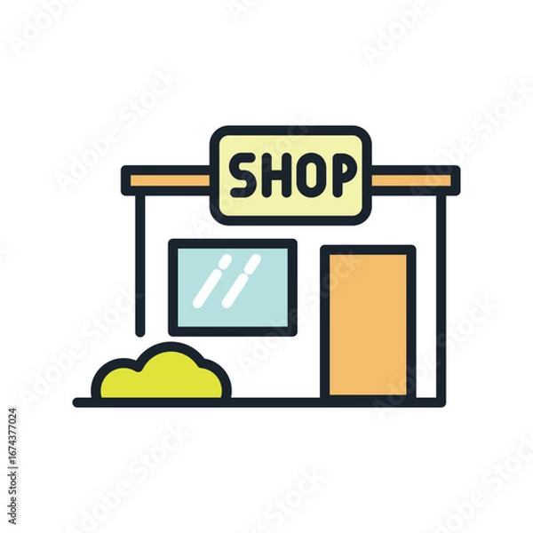 Obraz Line icon Vector illustration design