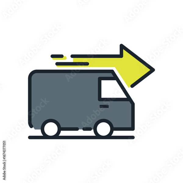 Obraz Line icon Vector illustration design