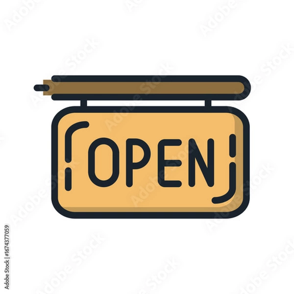 Obraz Line icon Vector illustration design