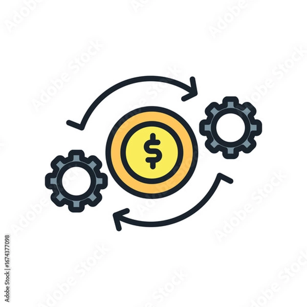 Obraz Line icon Vector illustration design