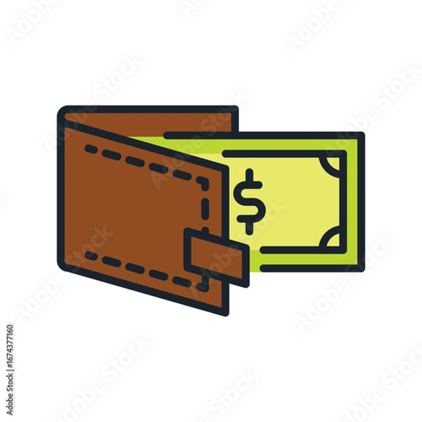 Obraz Line icon Vector illustration design